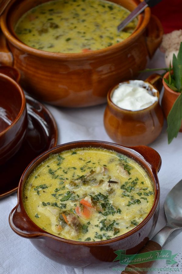 Ciorba din carne de miel