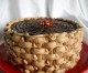 Tort crema de zahar ars cu piersici