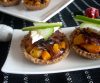 Mini tarte cu dovleac si branza