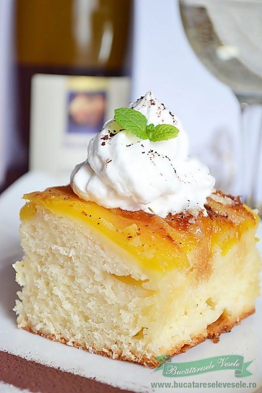 Prajitura cu Mango Rasturnata