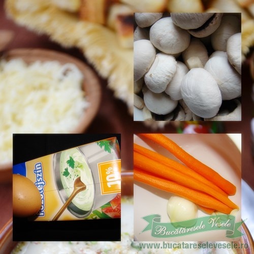 Ingrediente Supa de Ciuperci