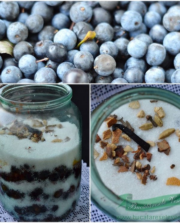 preparare Lichior de Porumbele