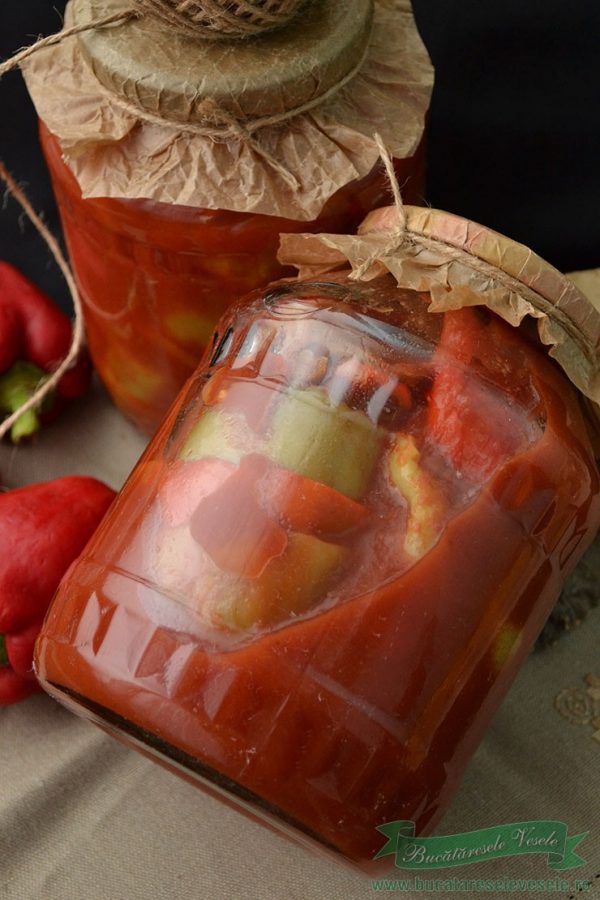 Ardei pentru Umplut la Borcan