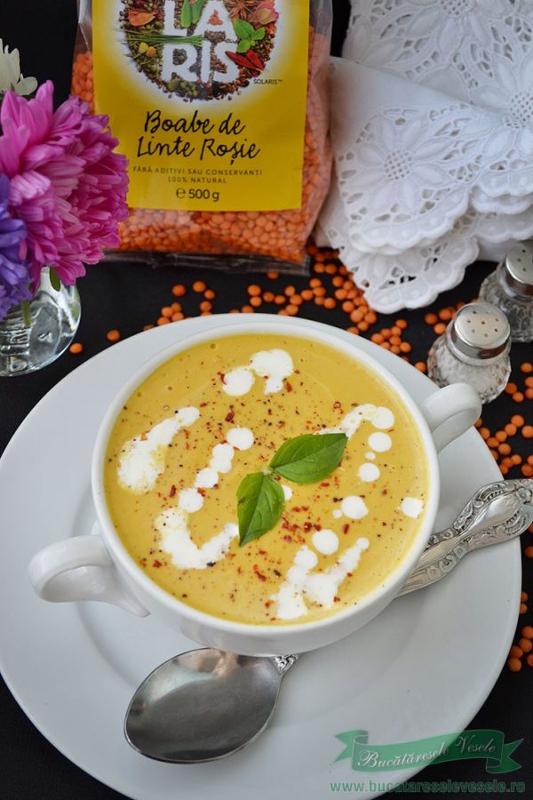 Supa Crema de Linte Rosie