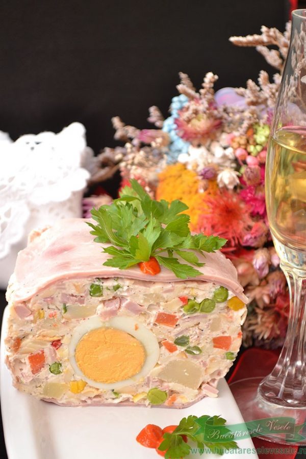 Rulada Aperitiv de Brana in Sunca