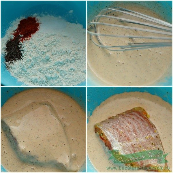 preparare peste in crusta crocanta