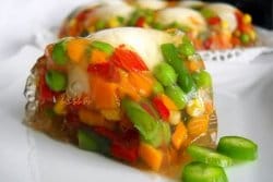 Coronita de legume in aspic