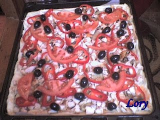 pizza cu masline
