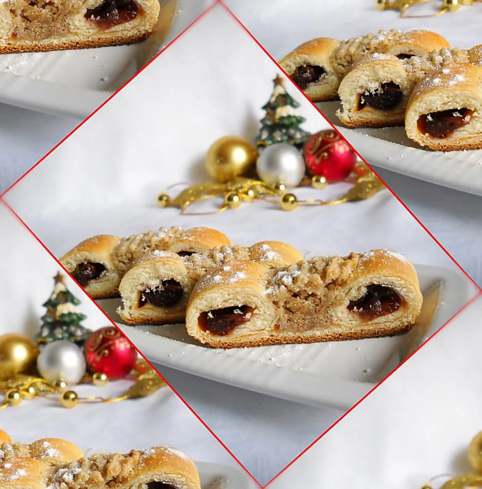 Ochi de Paun-Cozonac cu nuca si visine