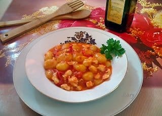 Gnocchi cu piept de pui