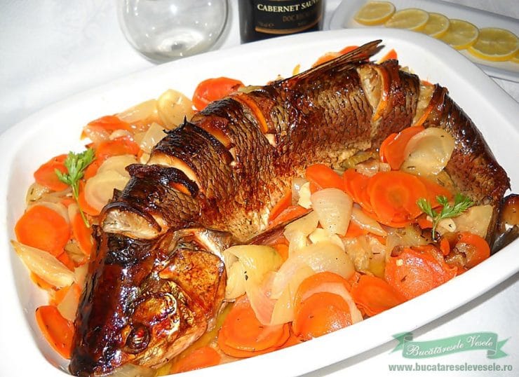 Peste umplut la cuptor