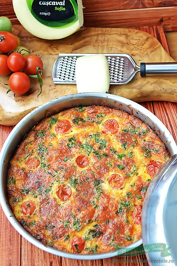 Frittata cu Ciuperci