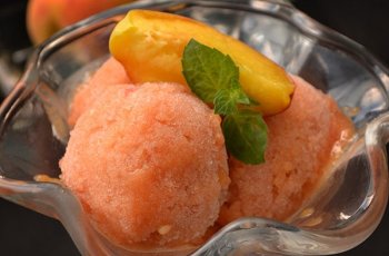 Sorbet de piersici