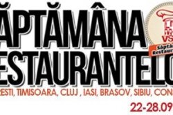 Saptamana Restaurantelor-editia de toamna!!