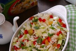 salata de legume cu orez basmati