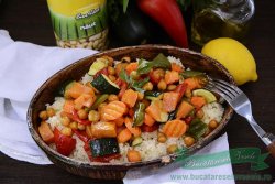 Cuscus cu legume coapte