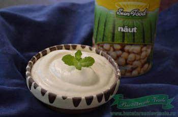 maioneza de post din aquafaba