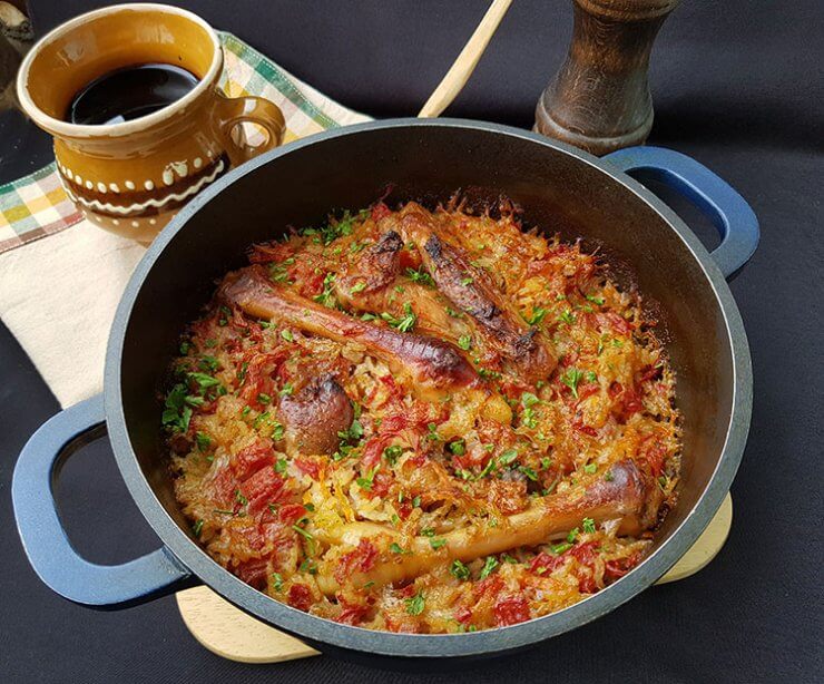 Pilaf de orez cu pui Bucataresele Vesele