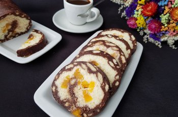 Rulada de Biscuiti cu Mascaporne