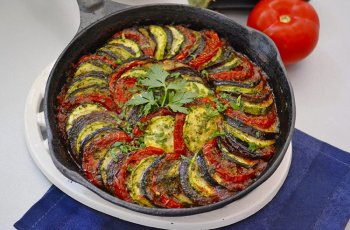 Ratatouille la cuptor