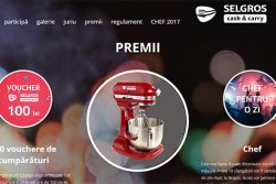 Chef pentru o zi 2018- concurs organizat de Selgros