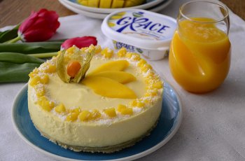 cheesecake cu mango