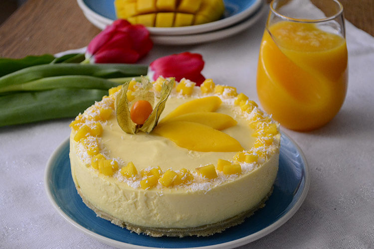 cheesecake cu mango
