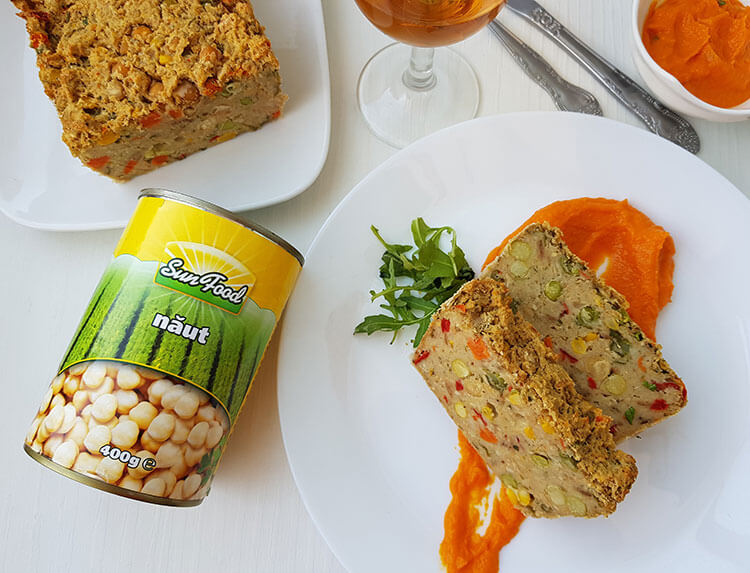 Drob de naut cu legume