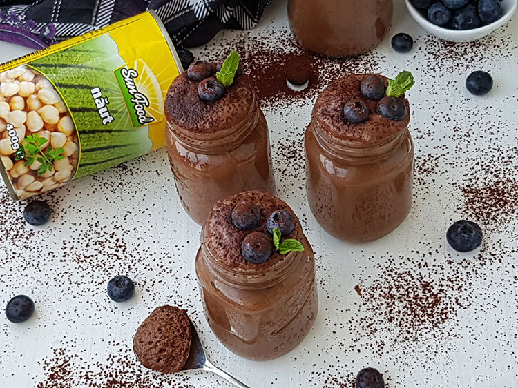 Mousse de ciocolata de post