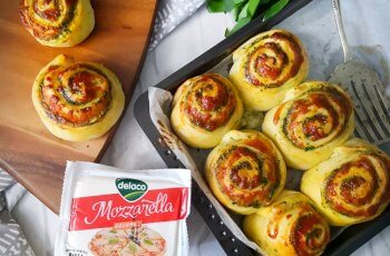 Rulouri cu leurda si mozzarella