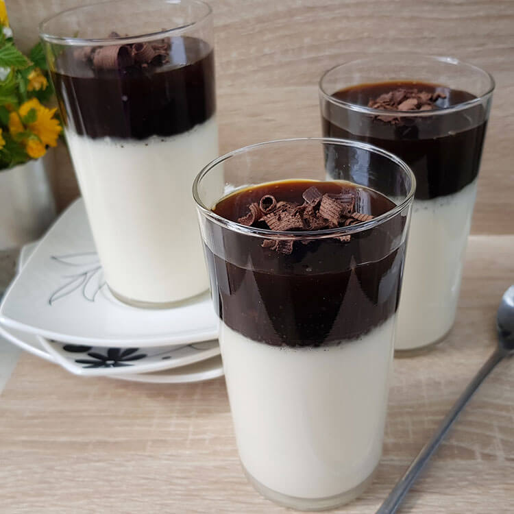 Jeleu cu Cafea si Lapte
