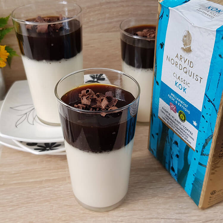 Jeleu cu Cafea si Lapte