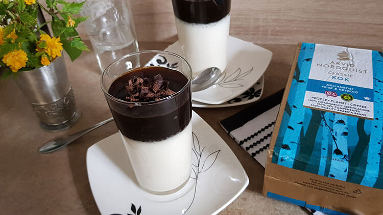 Jeleu cu Cafea si Lapte