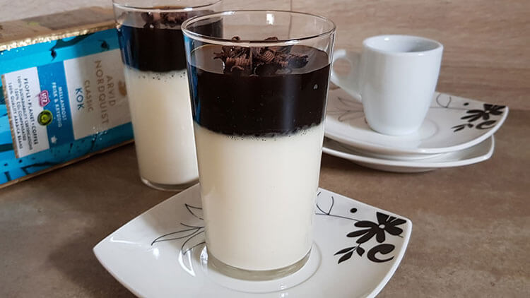 Jeleu cu Cafea si Lapte