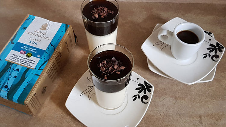 Jeleu cu Cafea si Lapte