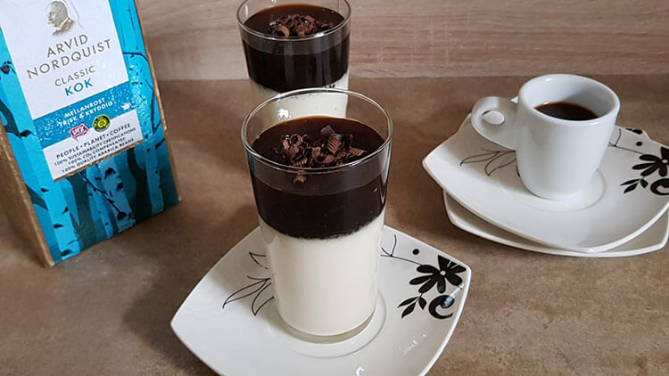Jeleu cu Cafea si Lapte
