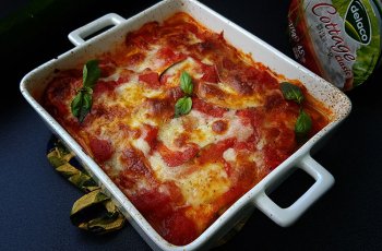Zucchini cu branza la cuptor