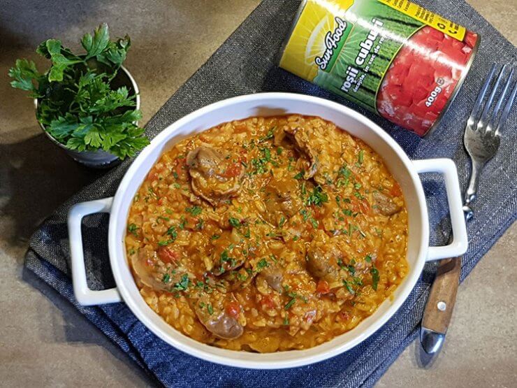 Pilaf de orez cu pipote , reteta ardeleneasca Mancaruri