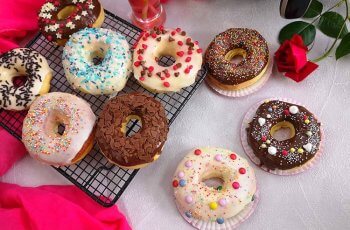 Donuts- gogosi glazurate la Air Fryer