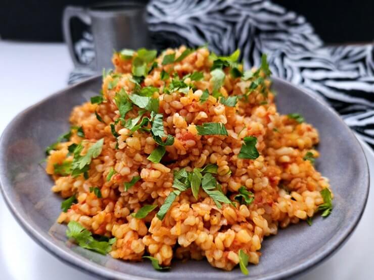 Pilaf turcesc din bulgur