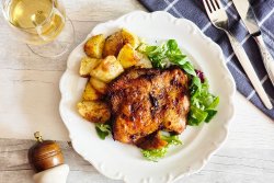 Pui picant la air fryer