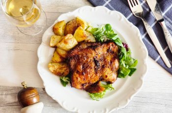 Pui picant la air fryer