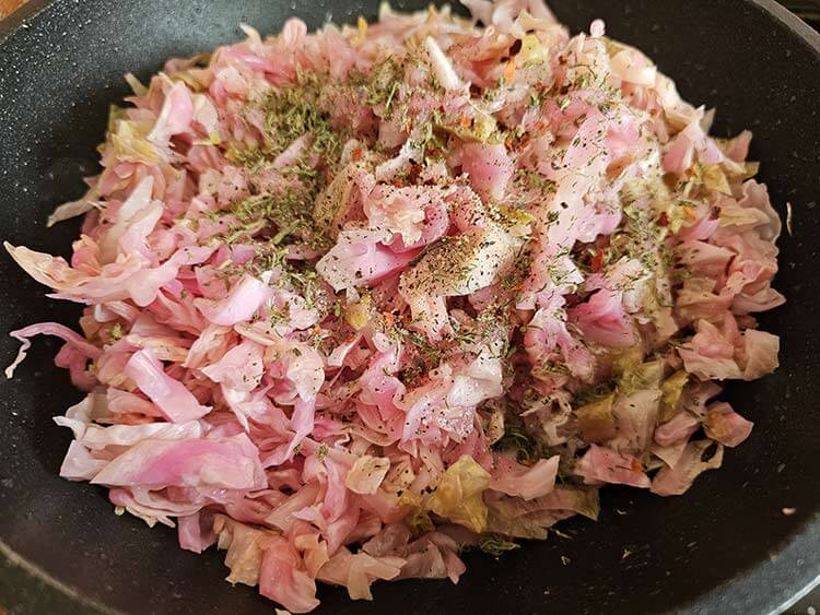 preparare varza calita