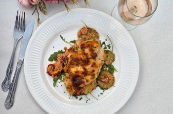 Piept de pui marinat in iaurt