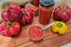 Pasta de gogosari dulce picanta