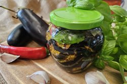 Vinete felii in ulei la borcan