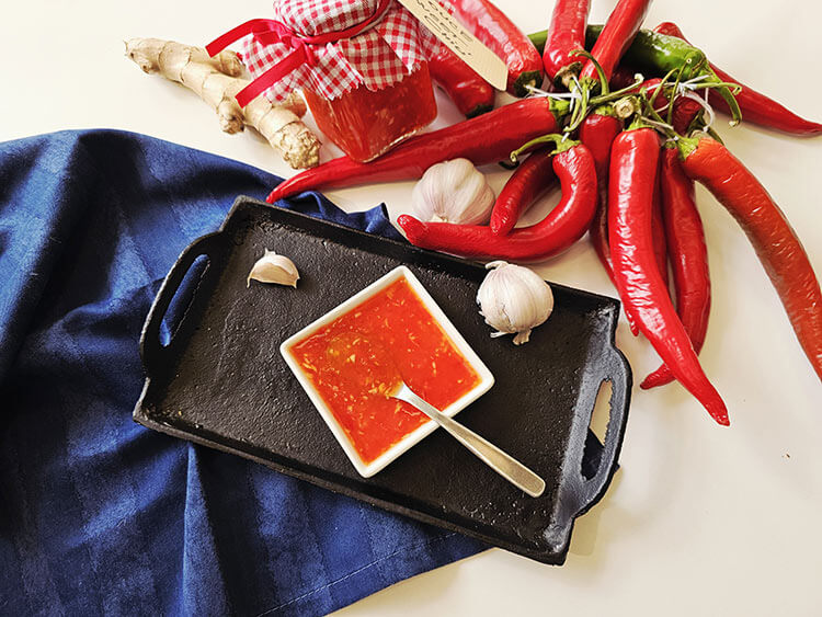 Sos sweet chilli pregatit in casa