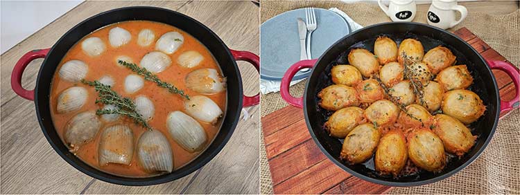 fierbere ceapa umpluta