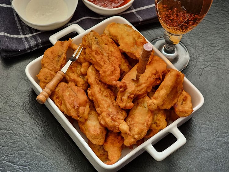 Ciolan in manta cu bere