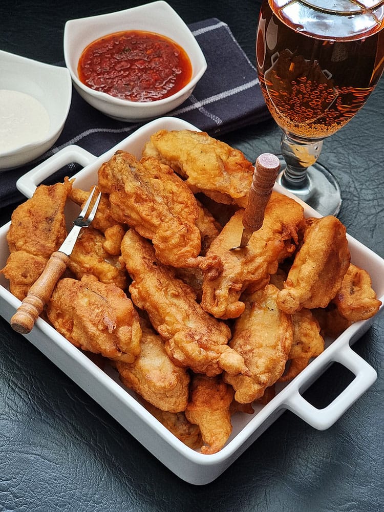 ciolan in manta cu bere